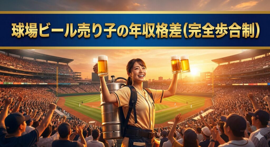 ビールの売り子