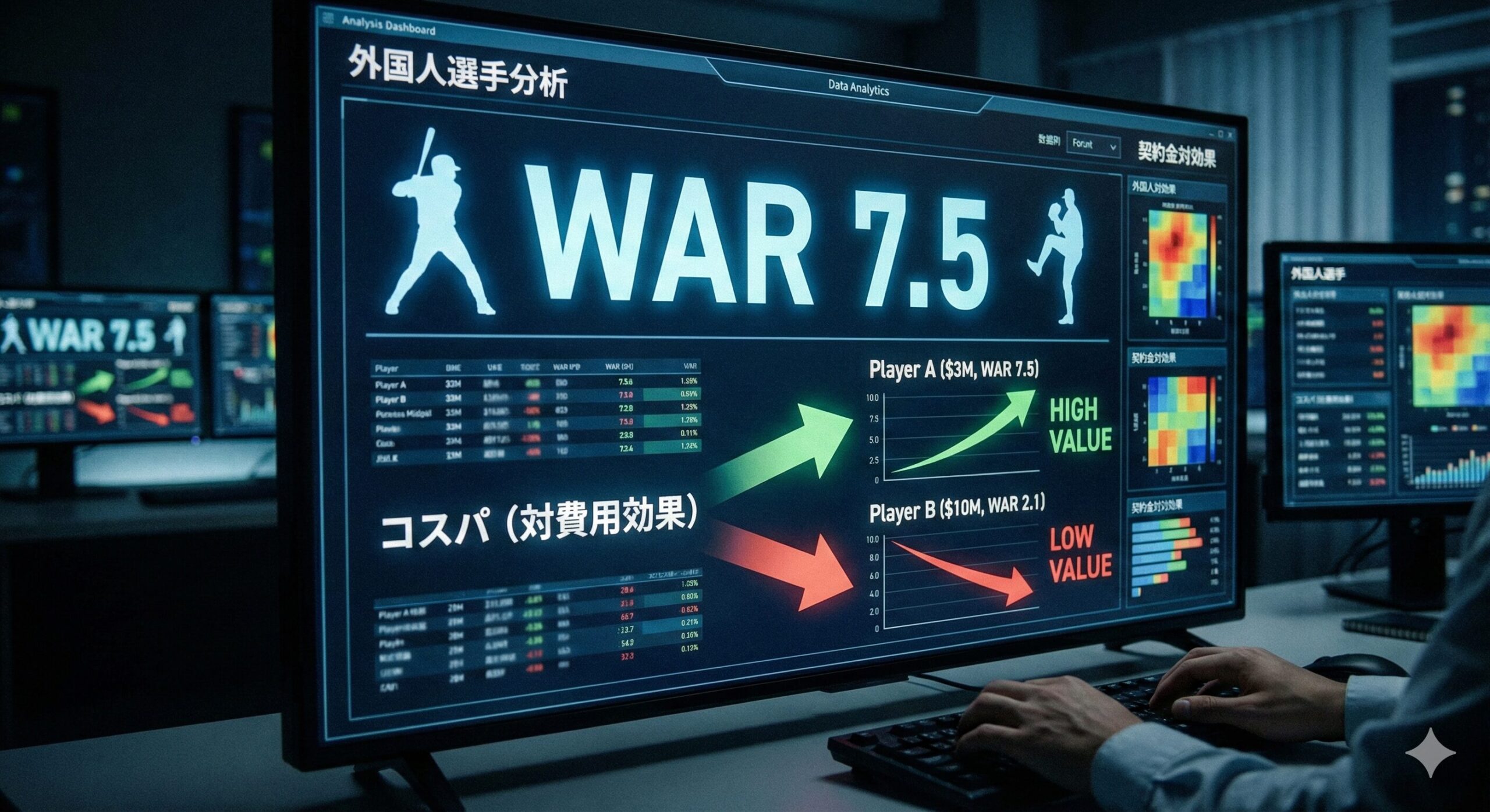 【助っ人外国人】「1勝」はいくらで買えるのか？年俸とWARで算出する、プロ野球最強のコスパ格付け論