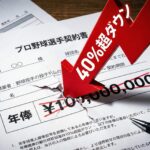 【年俸の減額制限】「40%ダウン」を超えたらどうなる？4億5000万円減も…過去の「大減俸」事例と選手のその後