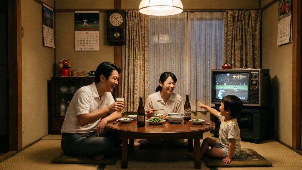 昭和の懐かしいお茶の間