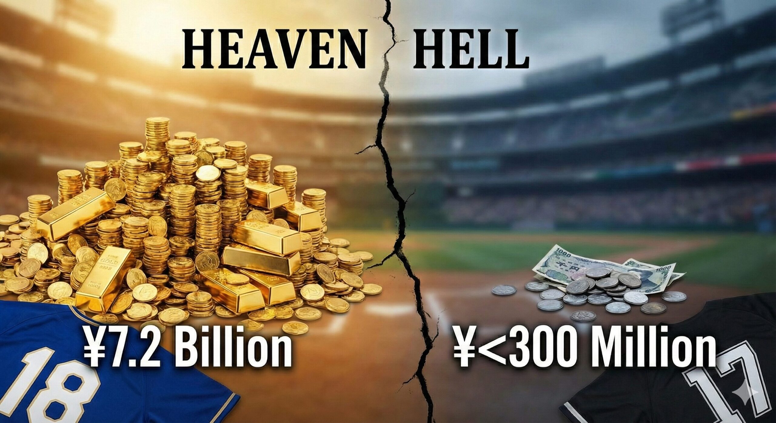 【ポスティングシステム】球団に入る「譲渡金」はボーナスか？主力流出の代償か？山本由伸と佐々木朗希で見る「天国と地獄」